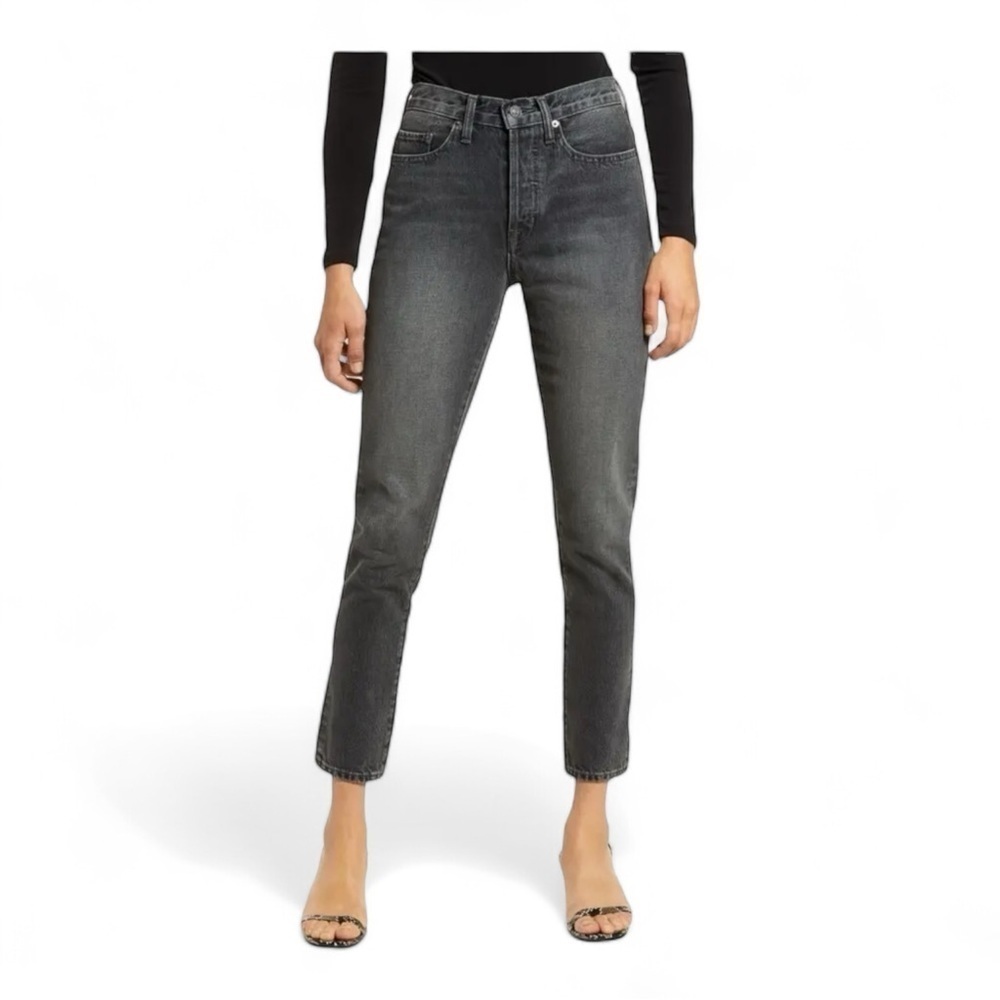 EDWIN Hana High Waist Crop Straight Leg Jeans - Rapture NWT
